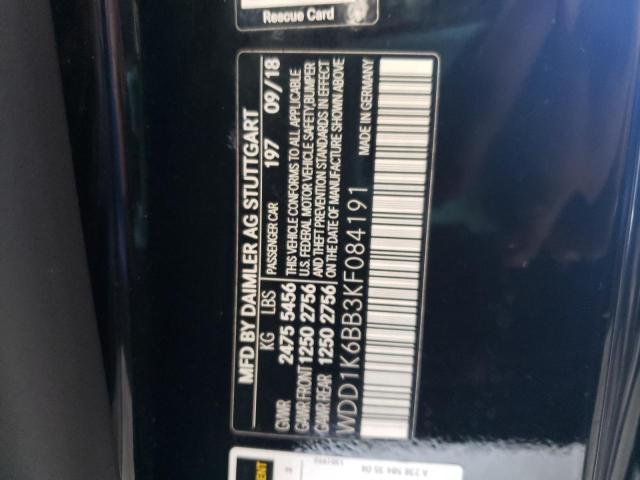 2019 MERCEDES-BENZ E AMG 53 WDD1K6BB3KF084191