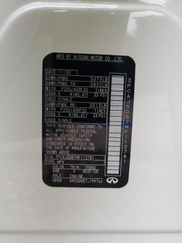 2021 INFINITI QX50 SENSO 3PCAJ5DB7MF112781