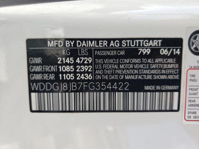 2015 MERCEDES-BENZ C 350 4MAT WDDGJ8JB7FG354422