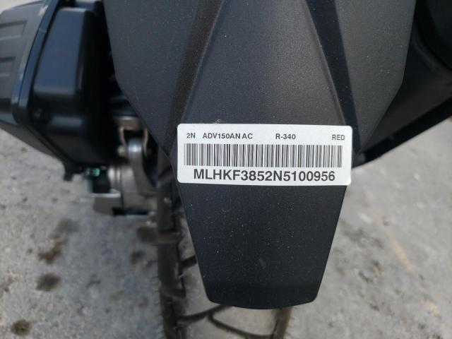 2022 HONDA ADV150 A MLHKF3852N5100956