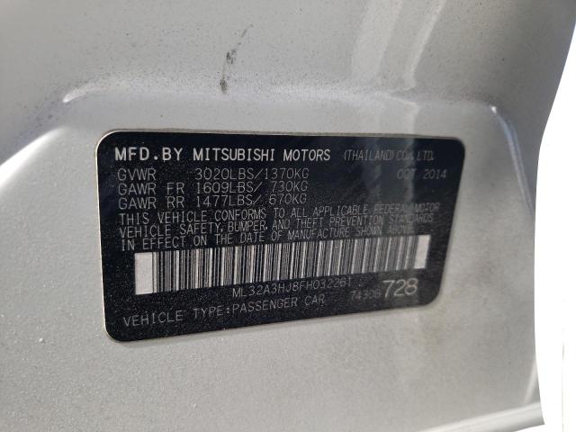 2015 MITSUBISHI MIRAGE DE ML32A3HJ8FH032261