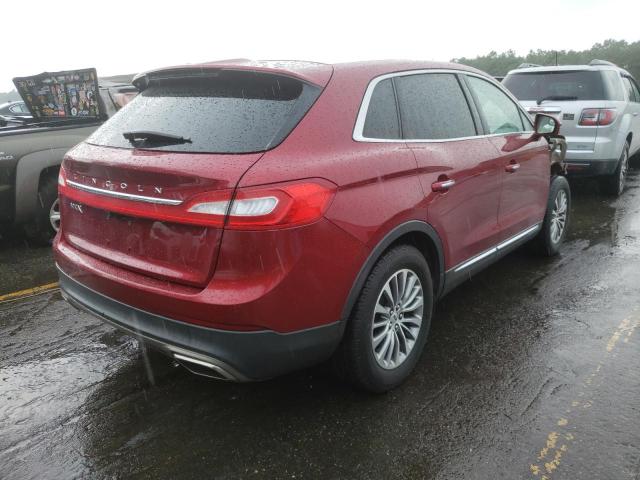 2016 LINCOLN MKX SELECT 2LMTJ6KRXGBL78876