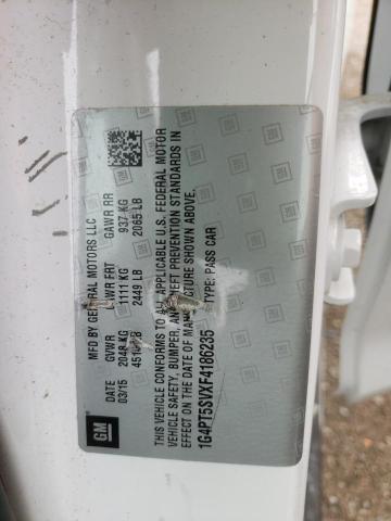 2015 BUICK VERANO PRE 1G4PT5SVXF4186235