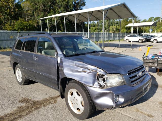 Salvage cars for sale from Copart Savannah, GA: 2004 Toyota Highlander