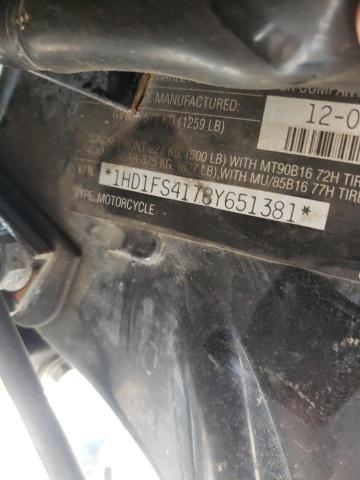 2008 HARLEY-DAVIDSON FLTR 1HD1FS4178Y651381