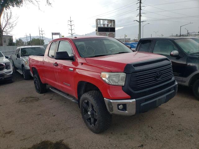 Salvage cars for sale from Copart Colorado Springs, CO: 2014 Toyota Tundra DOU