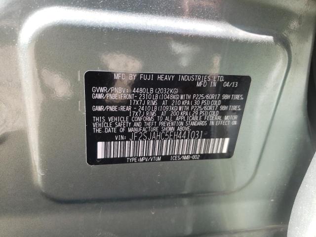 JF2SJAHC5EH441031 Subaru Forester 2.5i Limited