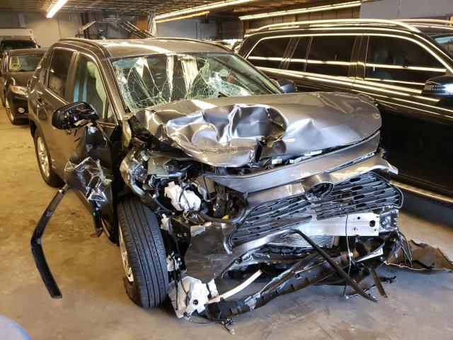 Salvage cars for sale from Copart Wheeling, IL: 2021 Toyota Rav4 LE