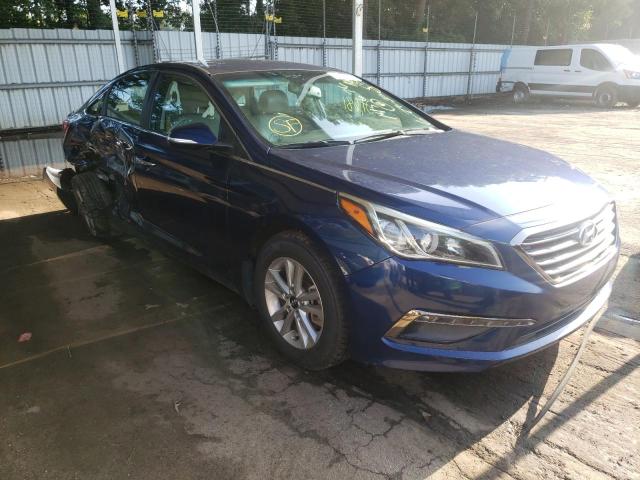 Salvage cars for sale from Copart Austell, GA: 2015 Hyundai Sonata ECO
