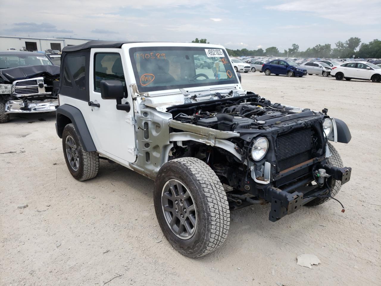 1C4AJWAGXGL190589 2016 Jeep Wrangler Sport