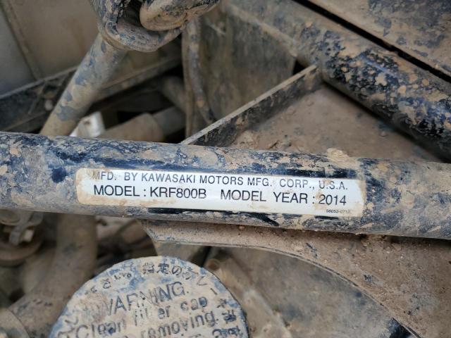 2014 KAWASAKI KRF800 B JKBRFCB14EB501505