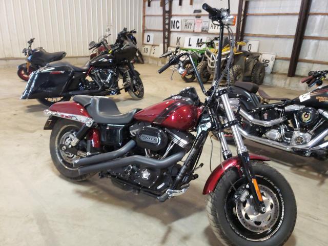 Salvage cars for sale from Copart Candia, NH: 2016 Harley-Davidson Fxdf Dyna FAT BOB