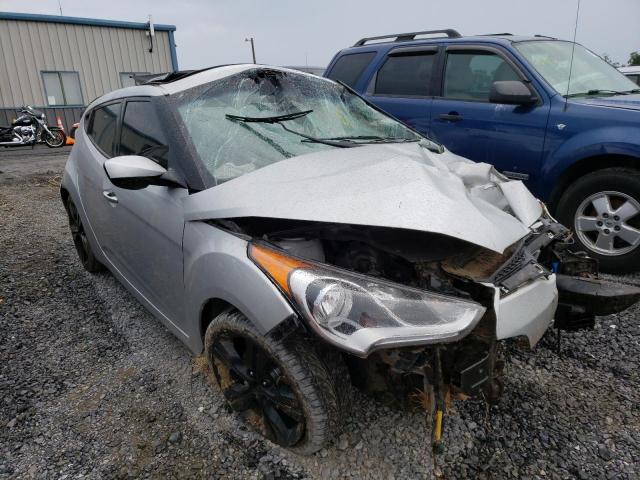 Salvage cars for sale from Copart Chambersburg, PA: 2017 Hyundai Veloster