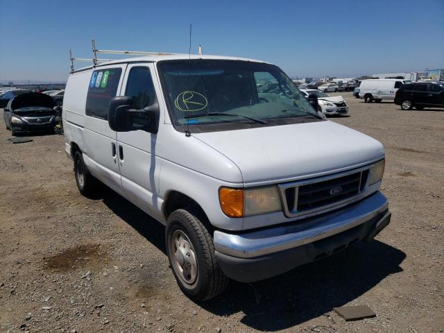 Salvage cars for sale from Copart San Diego, CA: 2007 Ford Econoline