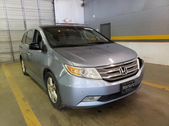 Salvage cars for sale from Copart Mocksville, NC: 2012 Honda Odyssey TO