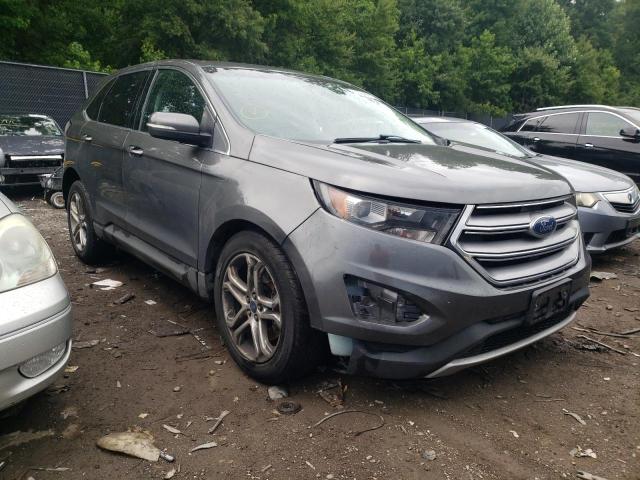 Vehiculos salvage en venta de Copart Waldorf, MD: 2015 Ford Edge Titanium