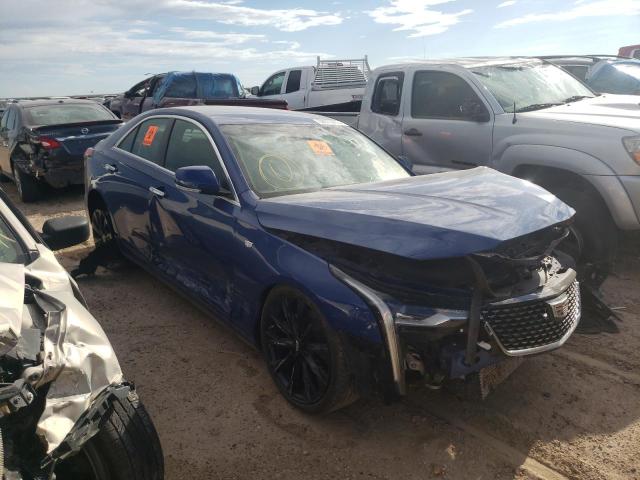 Salvage cars for sale from Copart Amarillo, TX: 2021 Cadillac CT4 Luxury
