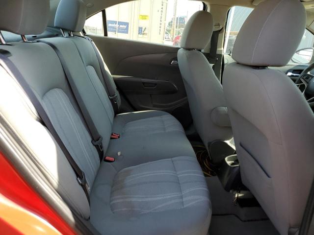  CHEVROLET SONIC 2012 Красный