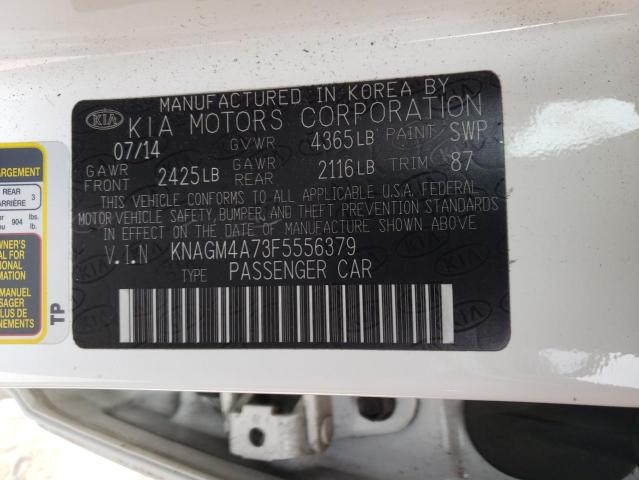 2015 KIA OPTIMA LX - KNAGM4A73F5556379