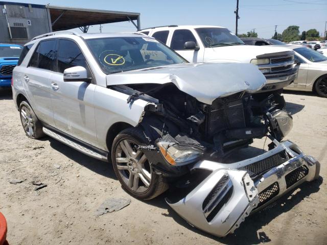 Salvage cars for sale from Copart Los Angeles, CA: 2015 Mercedes-Benz ML 350 4matic