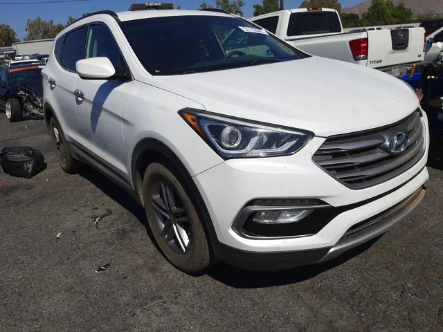 Salvage cars for sale from Copart Colton, CA: 2017 Hyundai Santa FE S
