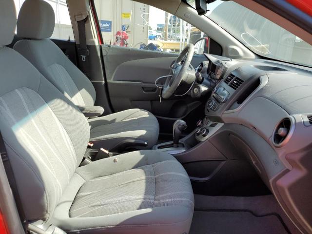  CHEVROLET SONIC 2012 Красный