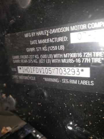 2005 HARLEY-DAVIDSON FLHR 1HD1FDV105Y703293