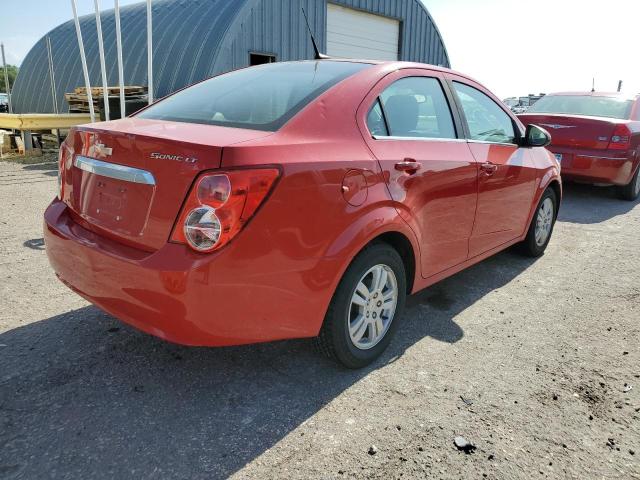  CHEVROLET SONIC 2012 Красный