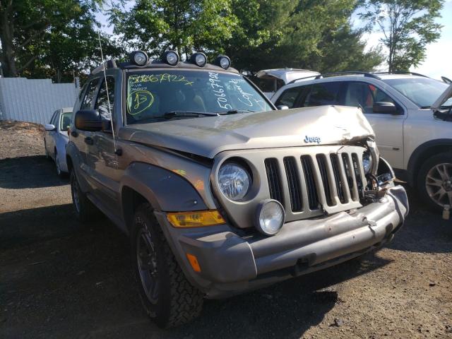Salvage cars for sale from Copart New Britain, CT: 2005 Jeep Liberty RE