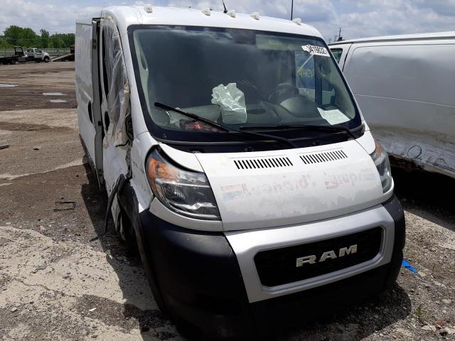 Salvage trucks for sale at Woodhaven, MI auction: 2019 Dodge RAM Promaster