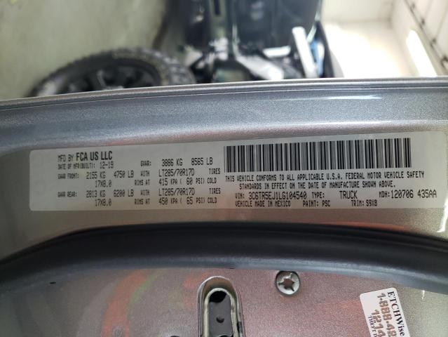 2020 RAM 2500 POWER 3C6TR5EJ1LG104540