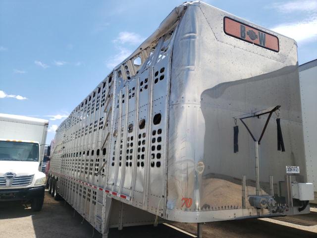 Salvage cars for sale from Copart Brighton, CO: 2019 Wilson Cattle TRL