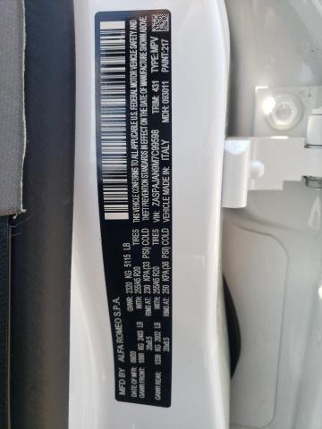 2021 ALFA ROMEO STELVIO SP ZASPAJAN9M7C99598
