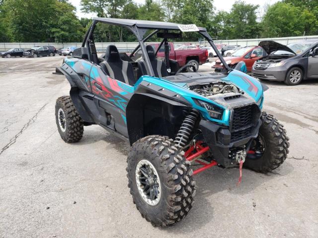 Vehiculos salvage en venta de Copart Ellwood City, PA: 2022 Kawasaki KRF 1000 C
