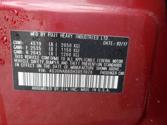 4S3BNAB65H3051070 Subaru Legacy 2.5i