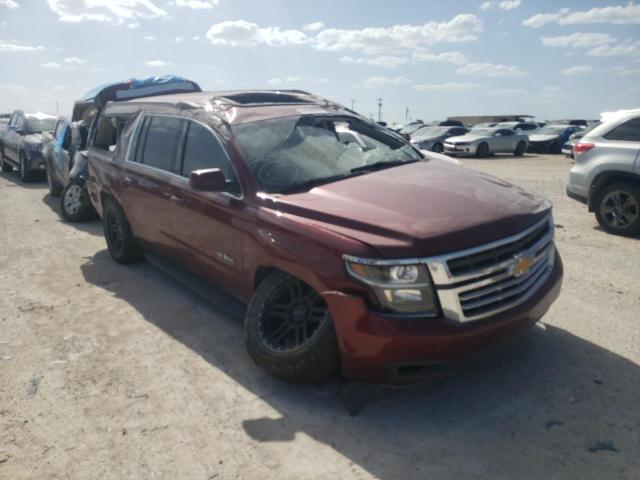 Salvage cars for sale from Copart San Antonio, TX: 2016 Chevrolet Suburban K