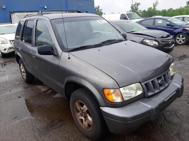 Salvage cars for sale from Copart Woodhaven, MI: 2002 KIA Sportage