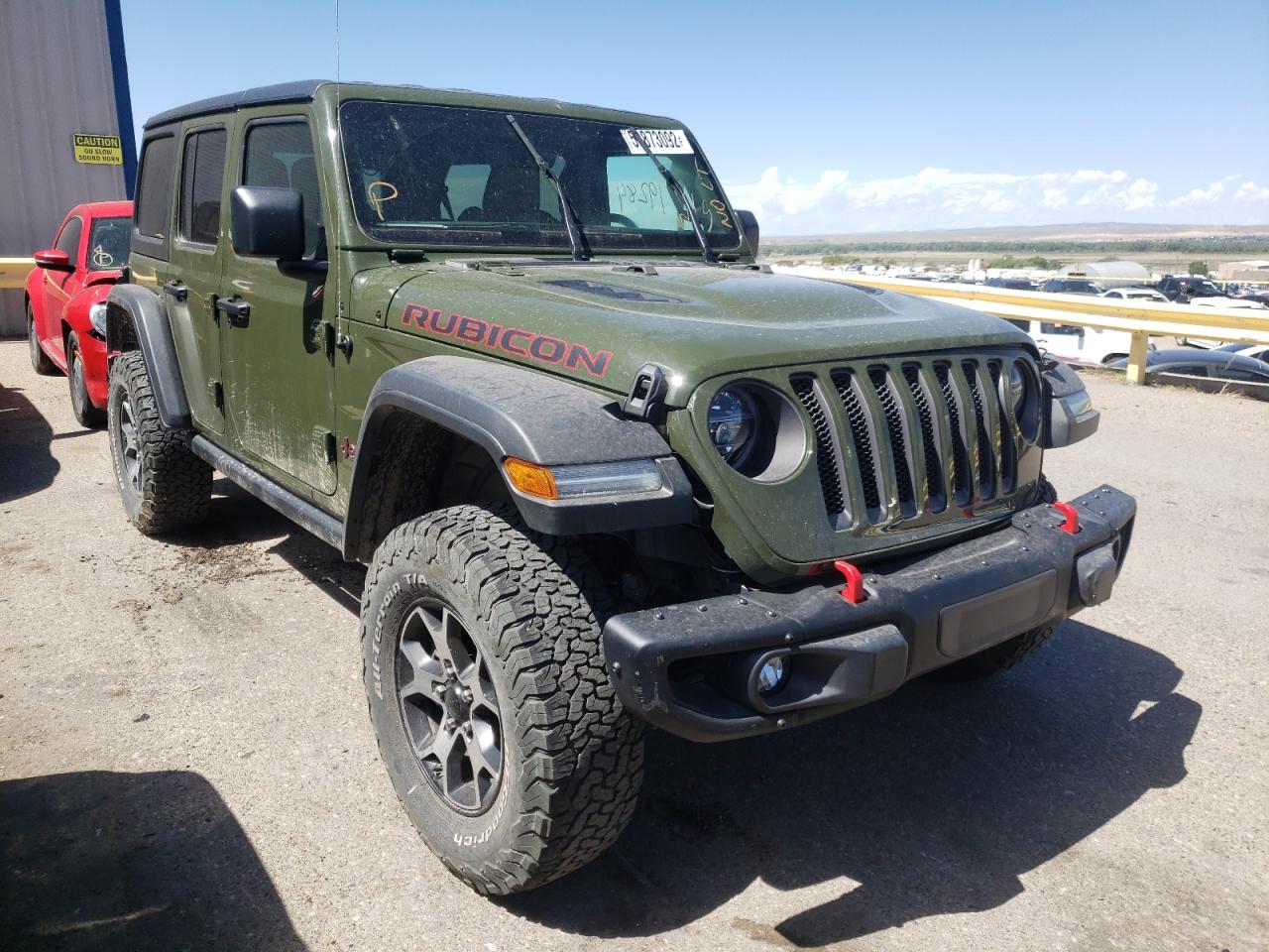 2020 Jeep Wrangler Unlimited Rubicon for sale at Copart Albuquerque, NM Lot  #50873*** 