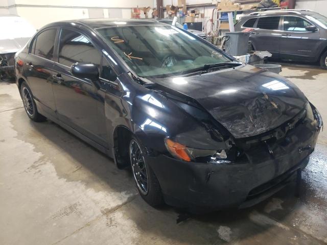 Salvage cars for sale from Copart Nisku, AB: 2008 Honda Civic EXL