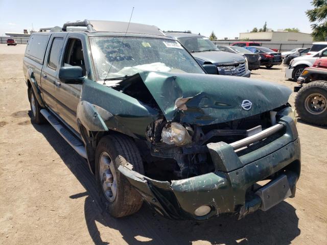 Salvage cars for sale from Copart Bakersfield, CA: 2002 Nissan Frontier C