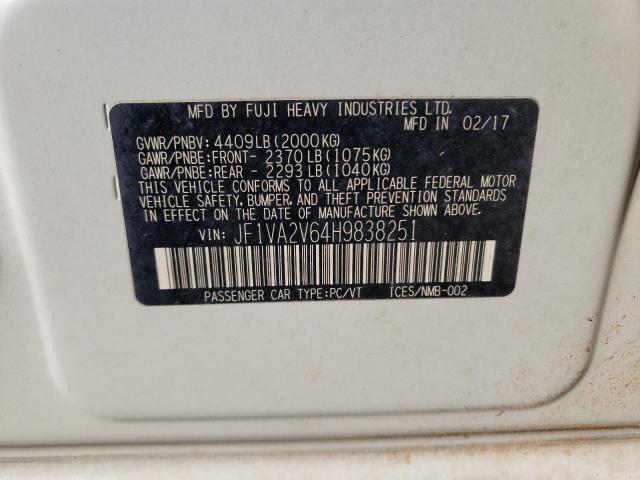 JF1VA2V64H9838251 Subaru Wrx Sti