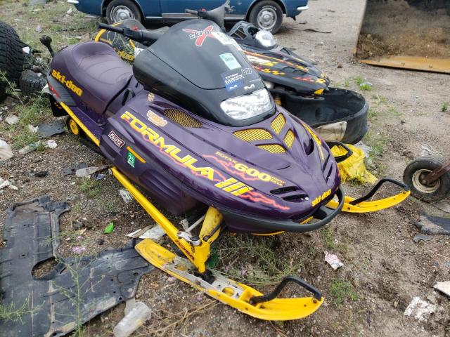 Salvage motorcycles for sale at Portland, MI auction: 1999 Skidoo Formula MX
