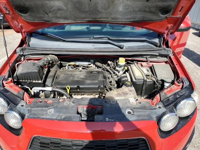  CHEVROLET SONIC 2012 Красный