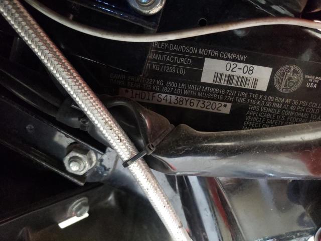 2008 HARLEY-DAVIDSON FLTR 1HD1FS4138Y673202