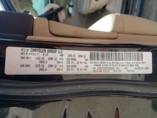 1C4RJFCG2FC663223 Jeep Grand Cherokee Overland