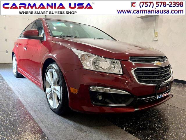 Седани CHEVROLET CRUZE 2015 Червоний