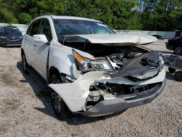 Salvage cars for sale from Copart Knightdale, NC: 2007 Acura MDX Techno