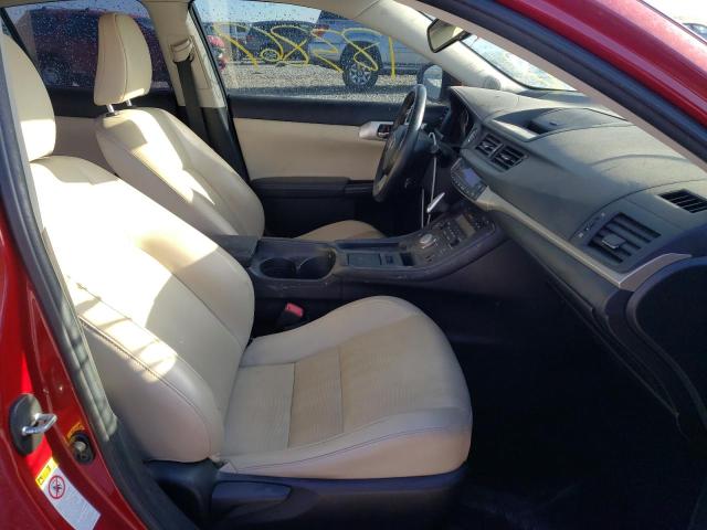 LEXUS CT 200 2012 RED Photo 5