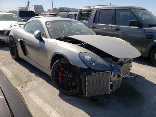 Salvage cars for sale from Copart Wilmington, CA: 2021 Porsche Cayman GT4