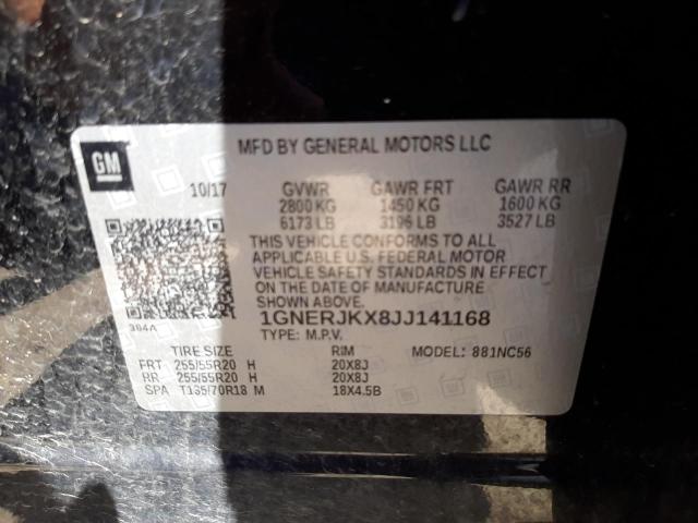 2018 CHEVROLET TRAVERSE R 1GNERJKX8JJ141168